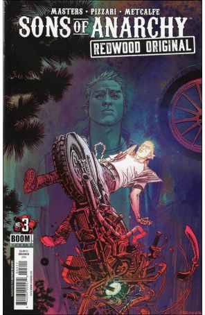 Sons of Anarchy Redwood Original 3 published by Boom! with cover art by Chris Brunner