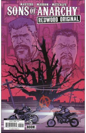 Sons of Anarchy Redwood Original 5 published by Boom! with cover art by Brahm Revel