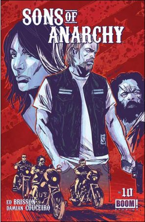 Sons of Anarchy 10 published by Boom! with cover art by Garry Brown