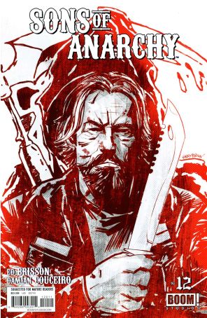 Sons of Anarchy 12 published by Boom! with cover art by Garry Brown