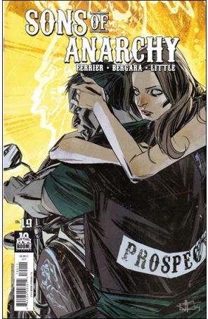 Sons of Anarchy 19 published by Boom! with cover art by Toni Infante