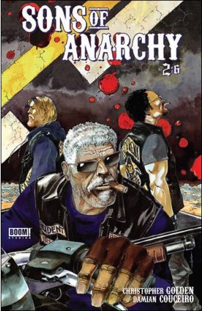 Sons of Anarchy 2A published by Boom! with cover art by Garry Brown