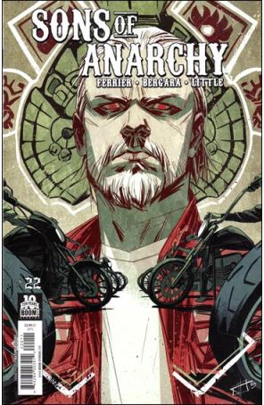 Sons of Anarchy 22 published by Boom! with cover art by Toni Infante