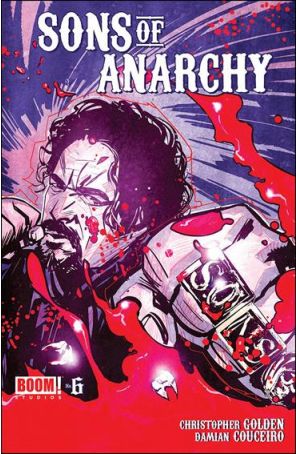 Sons of Anarchy 6A published by Boom! with cover art by Garry Brown