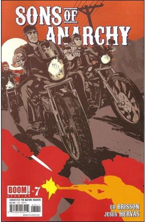 Sons of Anarchy 7 published by Boom! with cover art by Paul Azaceta