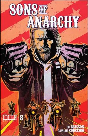 Sons of Anarchy 8 published by Boom! with cover art by Garry Brown