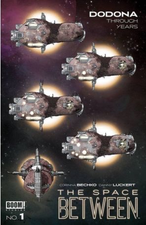 The Space Between 1 (2nd) published by Boom! with cover art by Danny Luckert