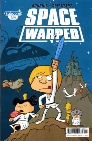 Space Warped 1A published by Boom! with cover art by Rudy Spiessert