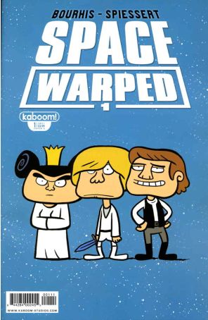 Space Warped 1B published by Boom! with cover art by Rudy Spiessert