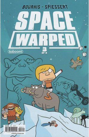 Space Warped 3 published by Boom! with cover art by Rudy Spiessert