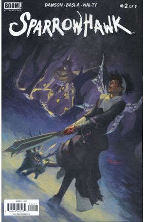 Sparrowhawk 2 published by Boom! with cover art by Miguel Mercado