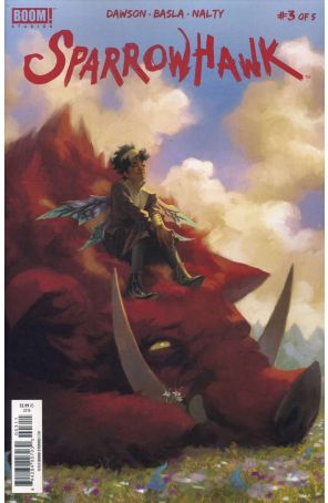 Sparrowhawk 3 published by Boom! with cover art by Miguel Mercado
