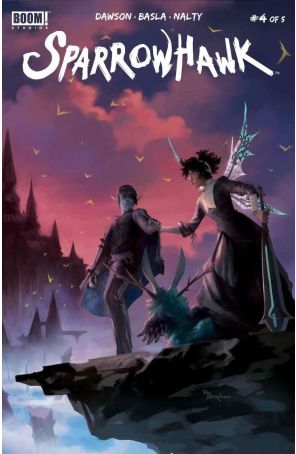 Sparrowhawk 4 published by Boom! with cover art by Miguel Mercado