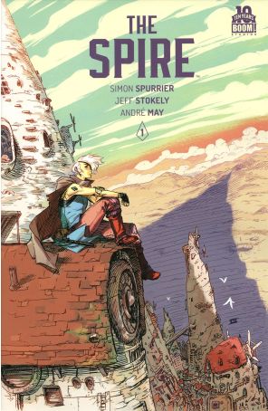 The Spire 1 published by Boom! with cover art by Jeff Stokely