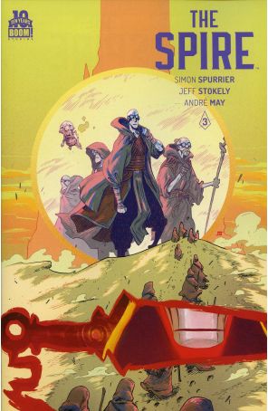 The Spire 3 published by Boom! with cover art by Jeff Stokely