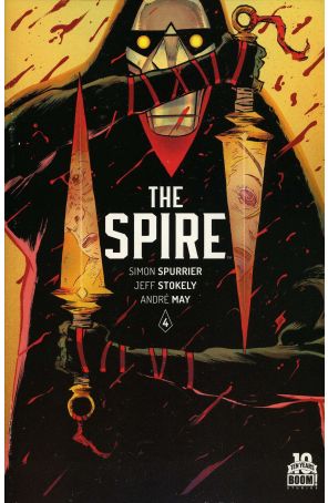 The Spire 4 published by Boom! with cover art by Jeff Stokely