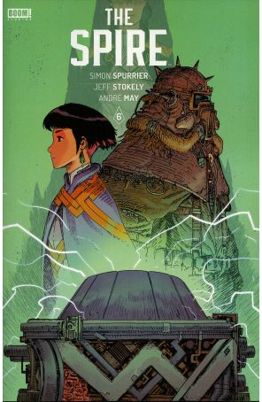 The Spire 6 published by Boom! with cover art by Jeff Stokely