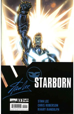 Starborn 12 published by Boom! with cover art by Jonboy Meyers