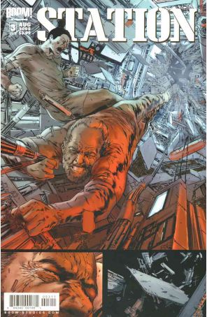 Station 3 published by Boom! with cover art by Leno Carvalho