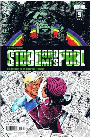 Steed and Mrs. Peel (Boom) 5 published by Boom! with cover art by Ian Gibson