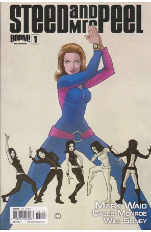 Steed and Mrs. Peel (Boom, 2nd Series) 1A published by Boom! with cover art by Joshua Covey