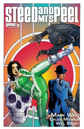 Steed and Mrs. Peel (Boom, 2nd Series) 2A published by Boom! with cover art by Drew Johnson