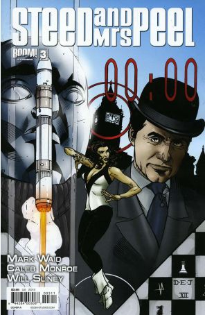 Steed and Mrs. Peel (Boom, 2nd Series) 3A published by Boom! with cover art by Drew Johnson