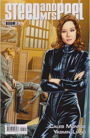 Steed and Mrs. Peel (Boom, 2nd Series) 7 published by Boom! with cover art by Joe Corroney