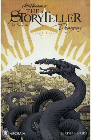Storyteller: Dragons 2 published by Archaia with cover art by Daniel Bayliss