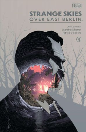 Strange Skies Over East Berlin 4 published by Boom! with cover art by Evan Cagle