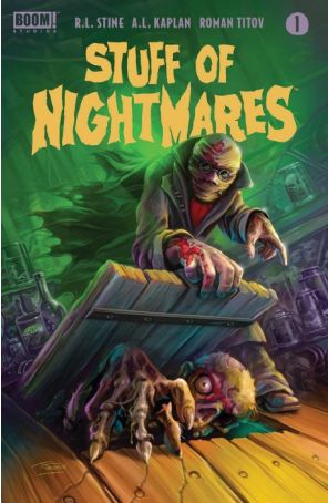 Stuff of Nightmares 1A published by Boom! with cover art by Tim Jacobus