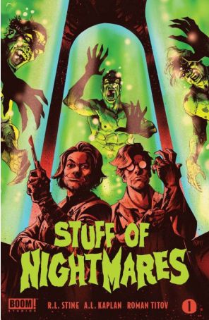 Stuff of Nightmares 1F published by Boom! with cover art by Adam Gorham