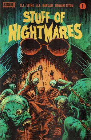 Stuff of Nightmares 1 published by Boom! with cover art by Francesco Francavilla
