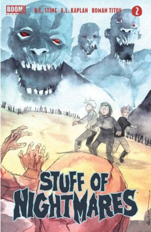 Stuff of Nightmares 2F published by Boom! with cover art by Dustin Nguyen