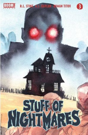 Stuff of Nightmares 3F published by Boom! with cover art by Dustin Nguyen