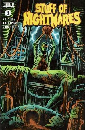 Stuff of Nightmares 3 published by Boom! with cover art by Francesco Francavilla
