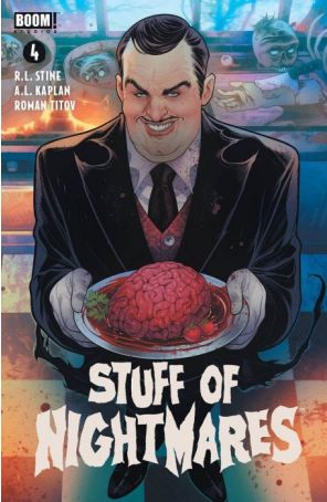 Stuff of Nightmares 4C published by Boom! with cover art by Elizabeth Torque