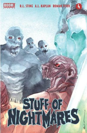 Stuff of Nightmares 4E published by Boom! with cover art by Dustin Nguyen