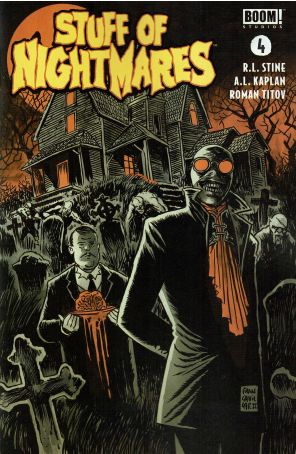 Stuff of Nightmares 4 published by Boom! with cover art by Francesco Francavilla