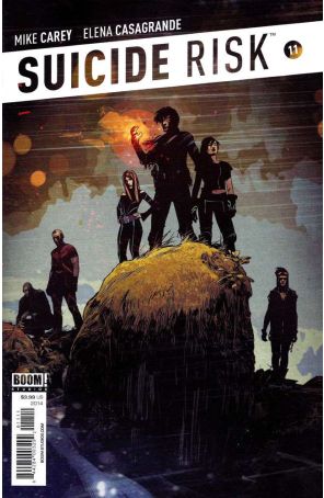 Suicide Risk 11 published by Boom! with cover art by Tommy Lee Edwards