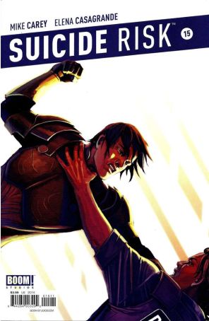 Suicide Risk 15 published by Boom! with cover art by Stephanie Hans