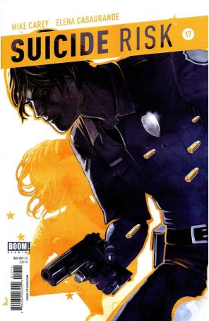 Suicide Risk 17 published by Boom! with cover art by Stephanie Hans