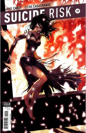 Suicide Risk 19 published by Boom! with cover art by Stephanie Hans