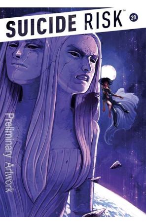 Suicide Risk 20 published by Boom! with cover art by Stephanie Hans