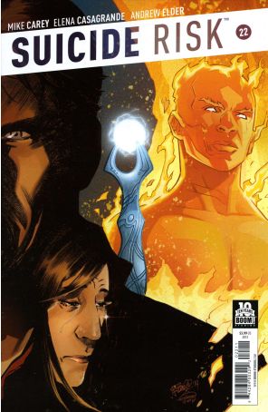 Suicide Risk 22 published by Boom! with cover art by Elena Casagrande