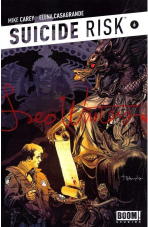 Suicide Risk 6 published by Boom! with cover art by Tommy Lee Edwards