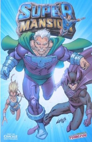 Supermansion One-Shot 1A published by Boom! with cover art by Rob Liefeld