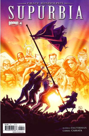 Supurbia (Grace Randolph's) 4 published by Boom! with cover art by Russell Dauterman