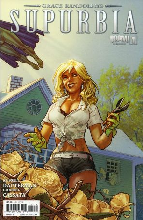Supurbia (Grace Randolph's, Vol. 2) 1A published by Boom! with cover art by Stéphane Roux
