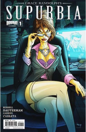 Supurbia (Grace Randolph's, Vol. 2) 1B published by Boom! with cover art by Jonboy Meyers